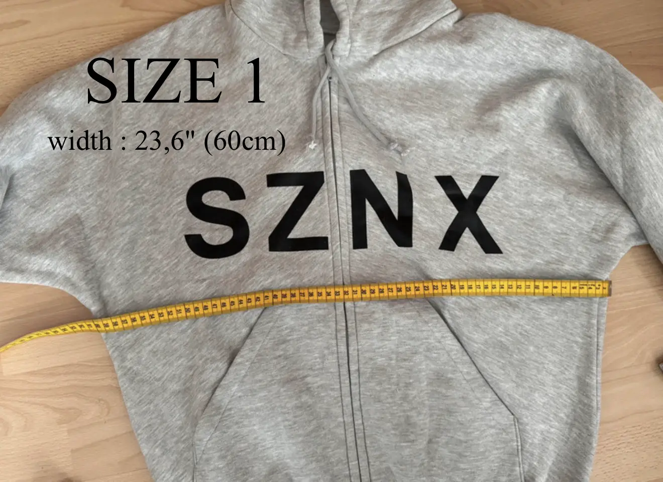 Yeezy Hoodie HD-10 Size 1 Width