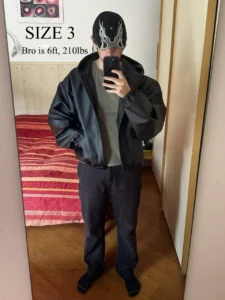 Yeezy YZY Jacket JC-01 On-Body Fit Size 3