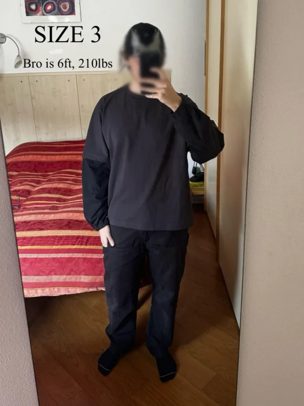 Yeezy YZY T-Shirt TS-05 Size 3 on-Body Fit