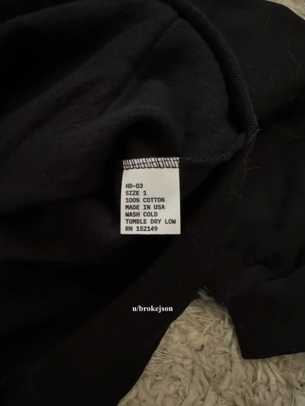 Yeezy HD-03 Measurements