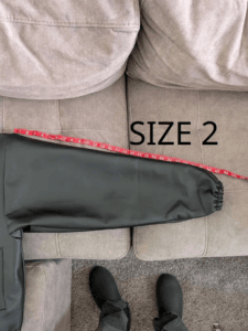 Yeezy YZY Size 2 Measurements Length Width and Sleeves