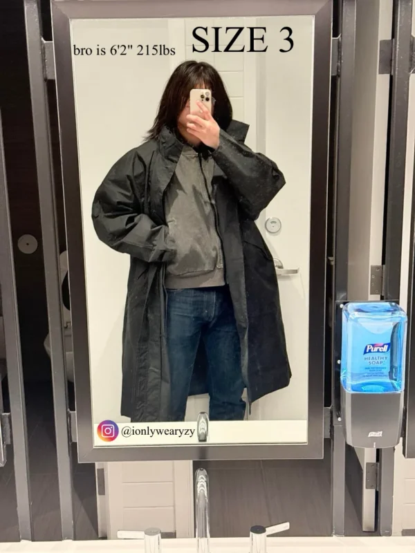 Yeezy Raincoat RC-03 On-Body Pictures