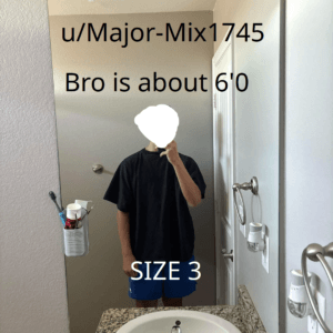 TS-01 (size 2 & size 3 on body pics) (only size 2 measurement)