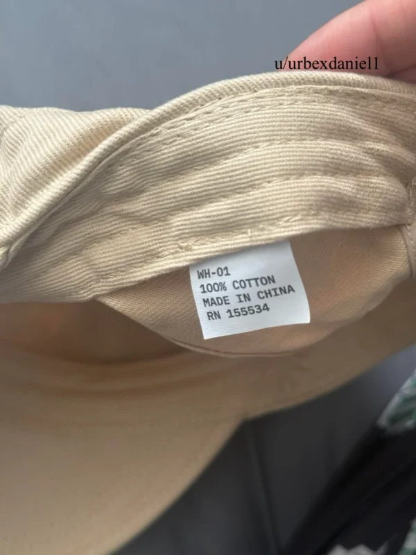 Yeezy Hat WH-01 Tag