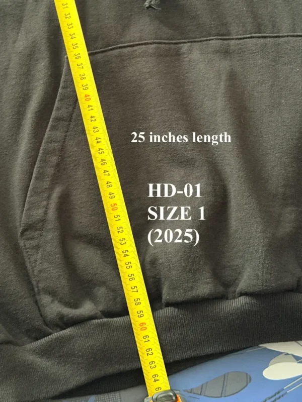 Yeezy YZY Hoodie HD-01 Length Size 1