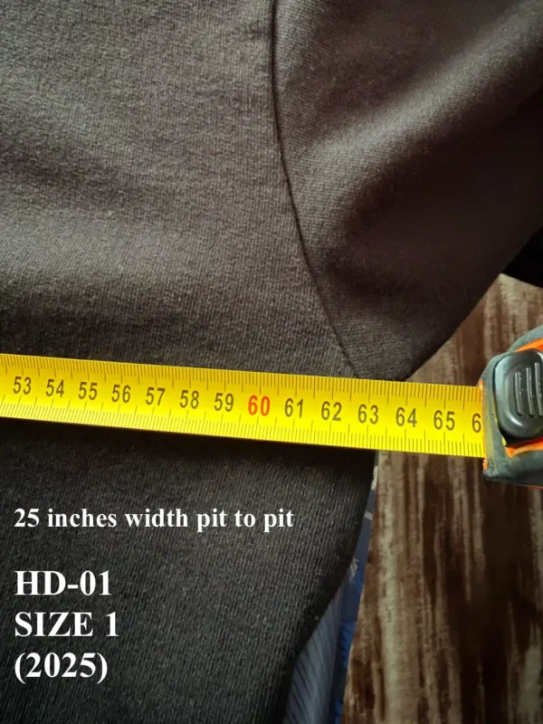 Yeezy YZY Hoodie HD-01 Width pit to pit Size 1