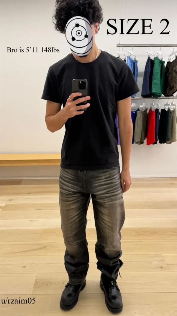 Yeezy T-Shirt TS-03 On Body