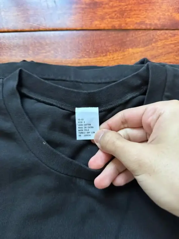 Yeezy T-Shirt TS-03 Tag