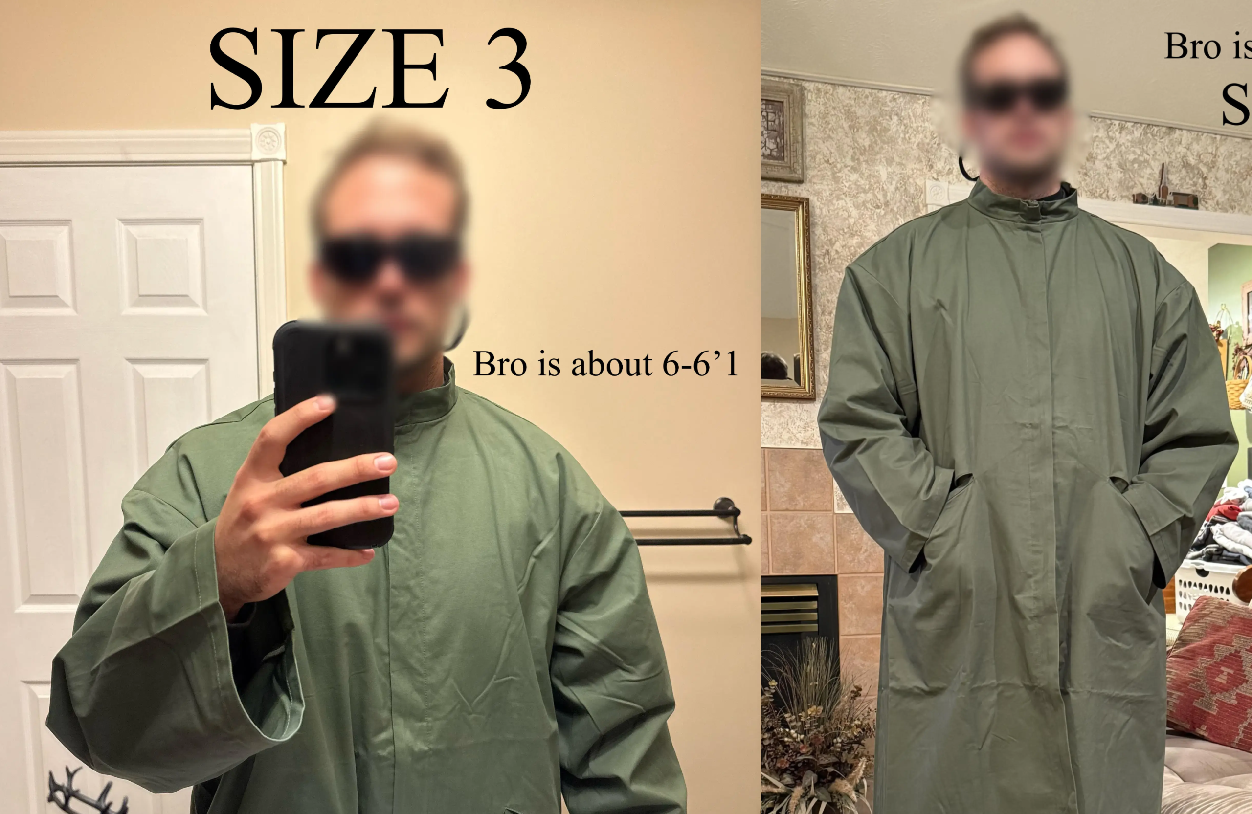 You are currently viewing First on-body look at the Yeezy Trench Coat TC-01