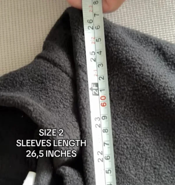 Yeezy Polar Fleece PL-08 Size 2 Sleeves Length