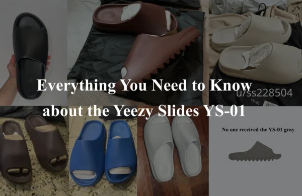 Yeezy Slides YS-01 all colorways