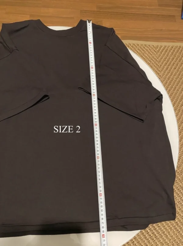 YZY Yeezy T-Shirt TS-07 Length Size 2