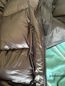 Yeezy YZY Black Parka PK-01 Close Up Zipper