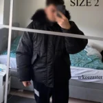 Yeezy YZY Black Parka PK-01 On Body Fit
