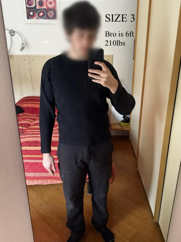 Yeezy YZY Pullover KN-01 Size 3 On Body Fit