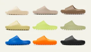 All Adidas Yeezy Slides Colorway Displayed