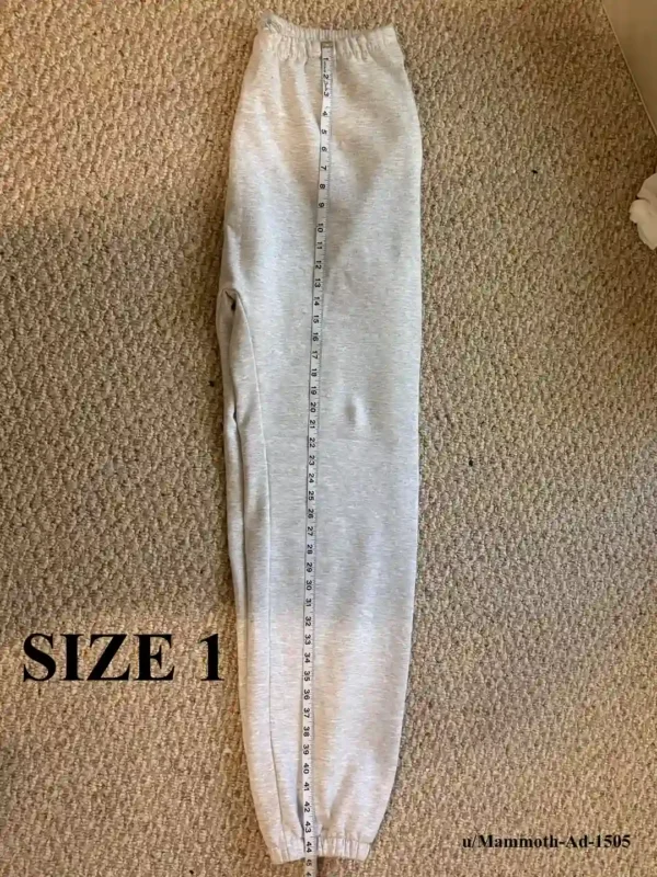 Yeezy YZY SP-08 Sweatpants Size 1 Total Length