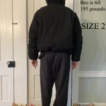 Yeezy Jacket JC-08 On Body Rear View