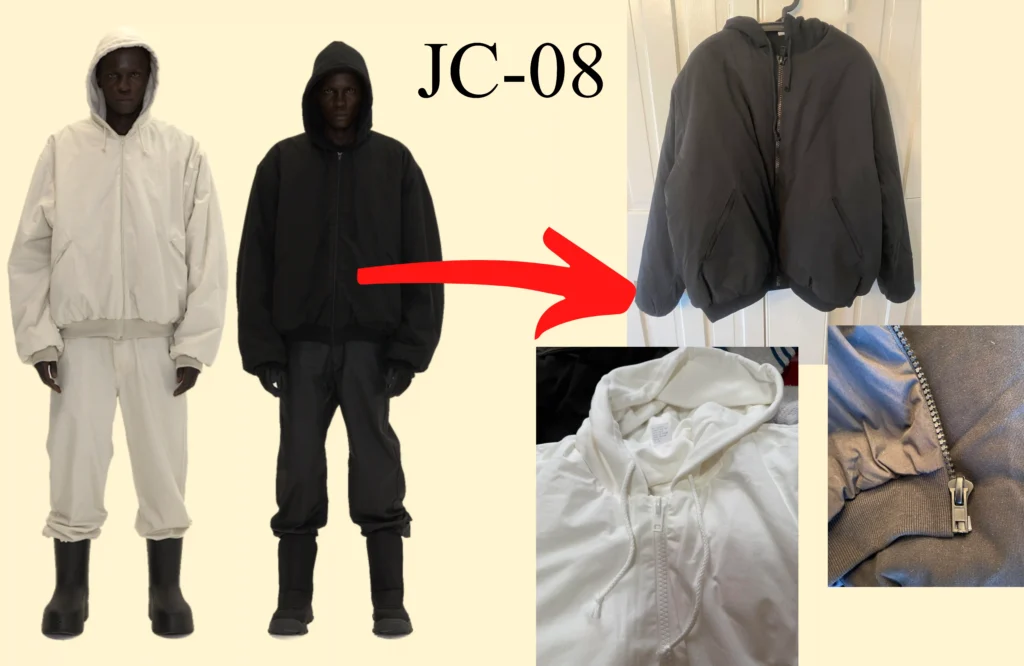 Yeezy Jacket JC-08 Review and Sizing Blog Post Featured Image