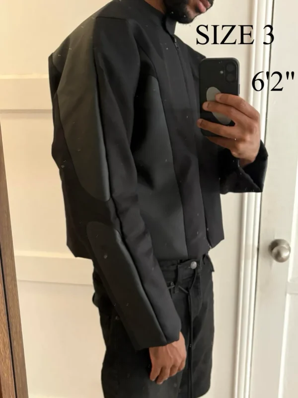 Yeezy Women Jacket WJ-06 On Body Pic Wearing Size 3