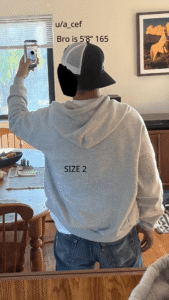 Yeezy Hoodie HD-10 Taille 2 Vue de Face