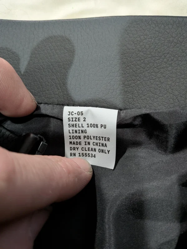 Yeezy YZY Jacket JC-05 Size 2 Tag