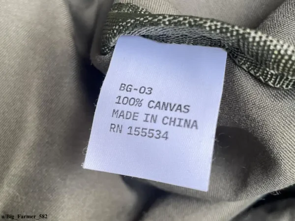Yeezy Bag BG-03 Tag