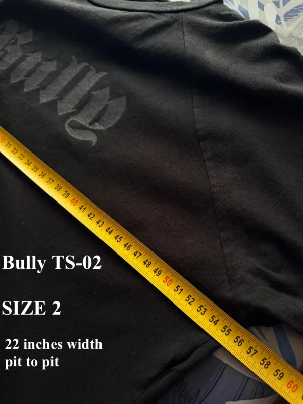 Yeezy Bully T-Shirt TS-02 Size 2 Width Pit to pit