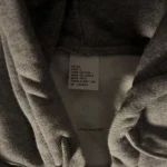 Yeezy YZY Gray Hoodie HD-04 Tag Size 2