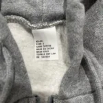 Yeezy YZY Gray Hoodie HD-04 Tag Size 3