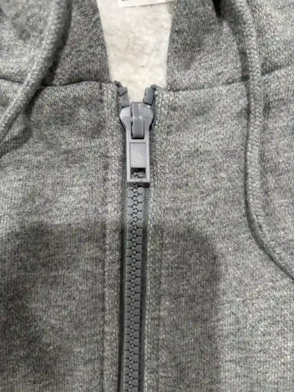 Yeezy YZY Gray Hoodie HD-04 Size 3 Zip