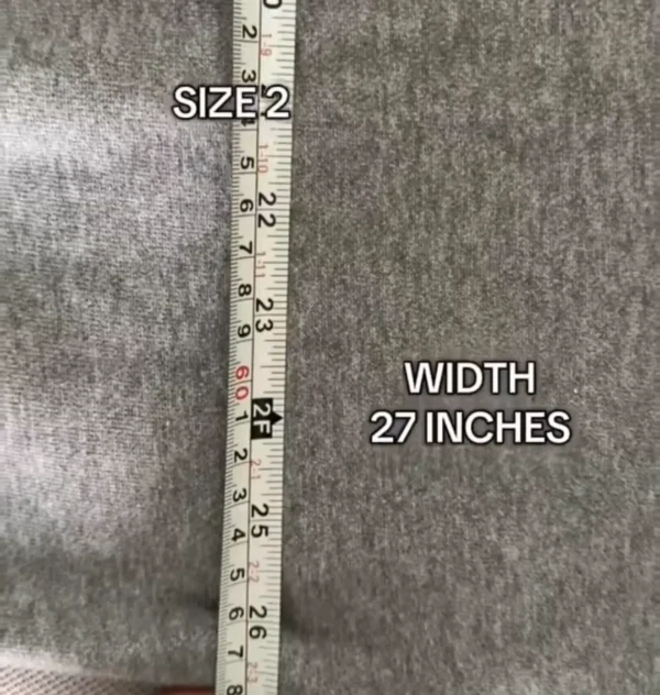 yeezy yzy hoodie HD-04 gray Size 2 Width