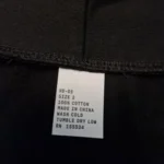 Yeezy YZY Black Hoodie HD-05 Size 2 Tag