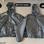 Yeezy Jacket Comparison JC-07 and JC-01 Both Size 1
