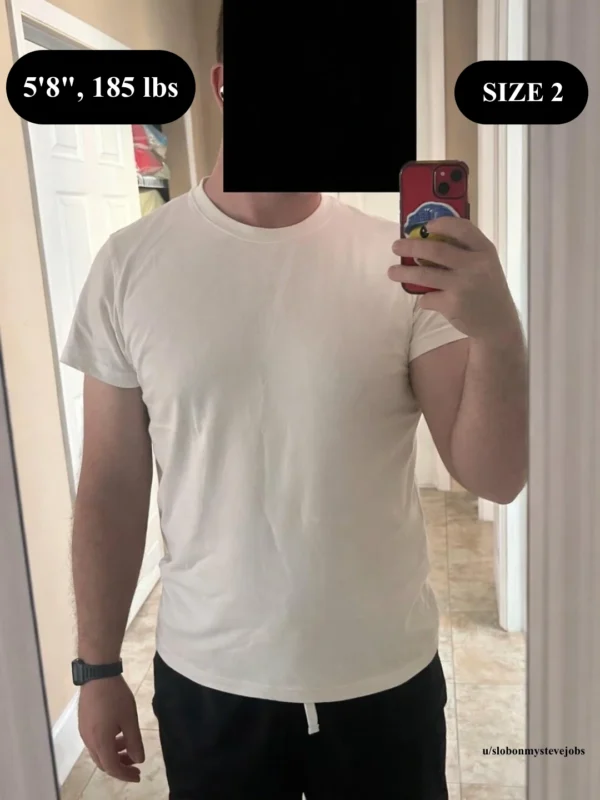 Yeezy T-Shirt TS-03 Cream Size 2 On Body Pics and Review