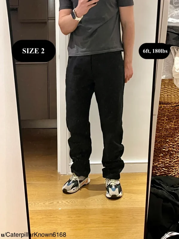 Yeezy YZY WD-01 Size 2 Sizing, On-body pictures