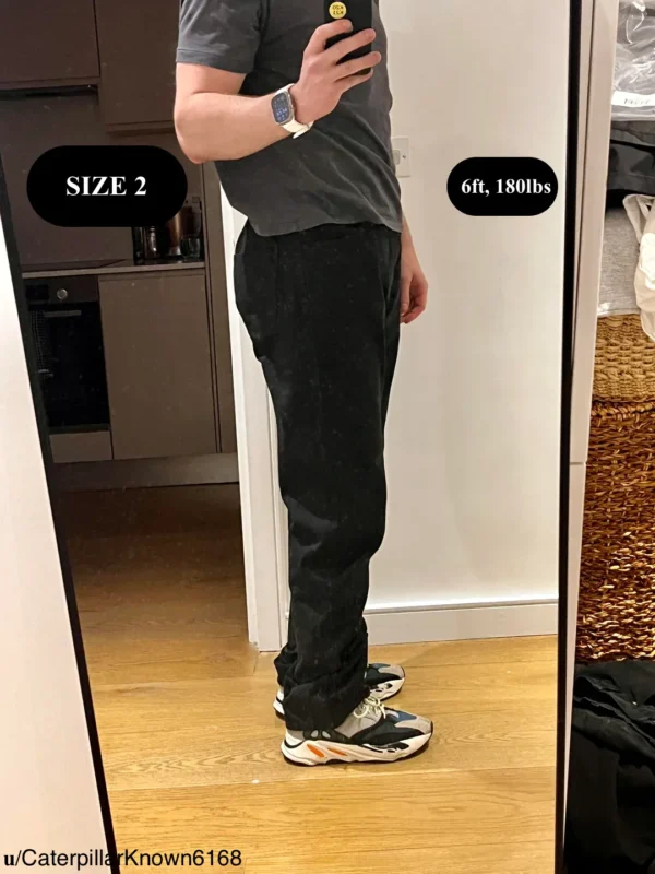 Yeezy YZY WD-01 Size 2 Sizing, On-body pictures
