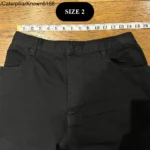 Yeezy YZY WD-01 Size 2 Sizing, Waist Length Measurements