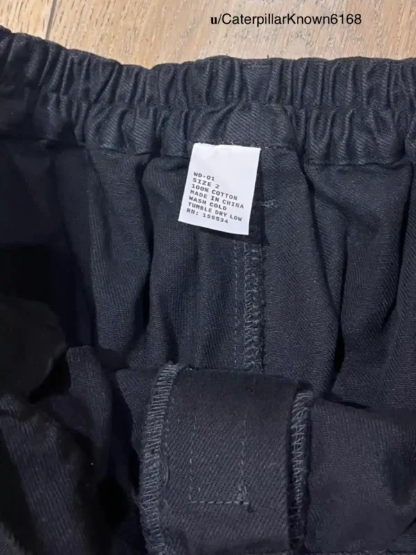 Yeezy YZY WD-01 Size 2 Sizing, Size 2 Tag
