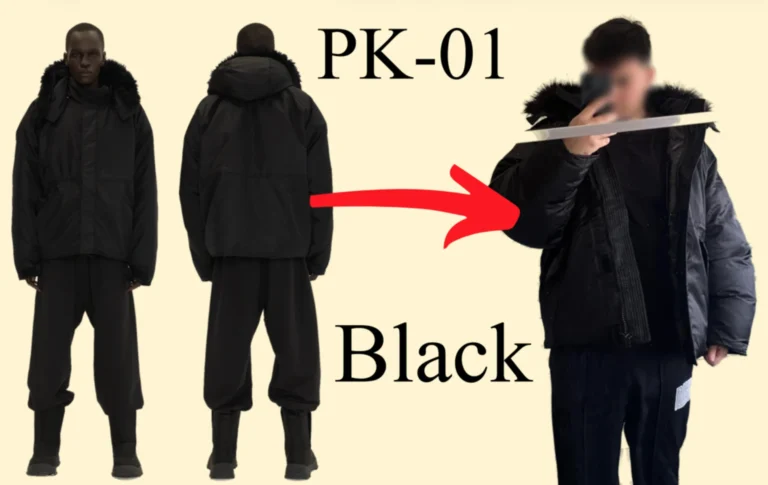 Lire la suite à propos de l’article Yeezy Parka Noire PK-01 : Tailles, Avis et Photos portées