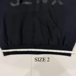 Yeezy YZY Black Hoodie HD-10 Bottom Width Size 2