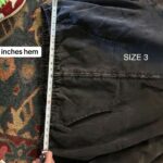 Yeezy YZY Pants WP-01 Size 3 Hem measurements
