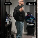 Yeezy YZY Bomber BB-02 Size 1 On-body