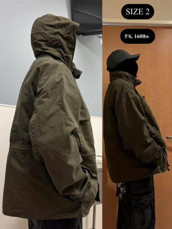 Yeezy Jacket JC-04 Size 2 On-Body