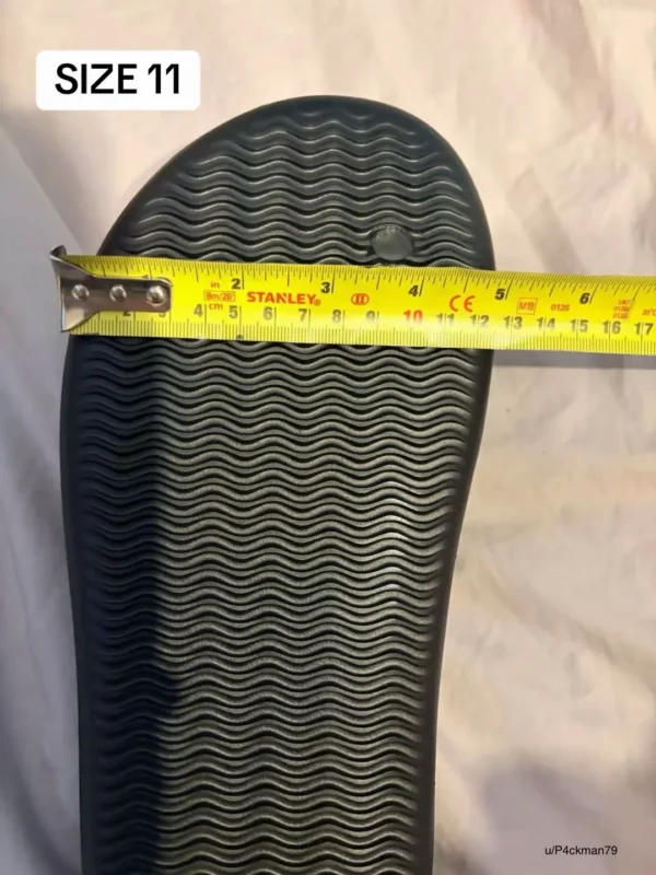 Yeezy Slides YS-02 Size 11 Measurement Width