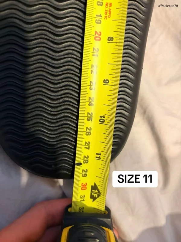 Yeezy Slides YS-02 Size 11 Measurement Length