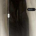 Yeezy YZY Pants Black WP-01 Size 3 Measurements