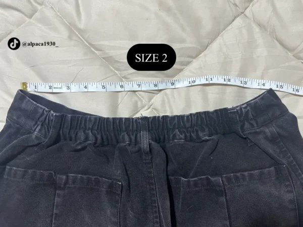 Yeezy YZY Pants WP-01 Size 2 Waist Length measurements
