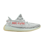 Yeezy Boost 350 V2 Blue Tint product photo on transparent background