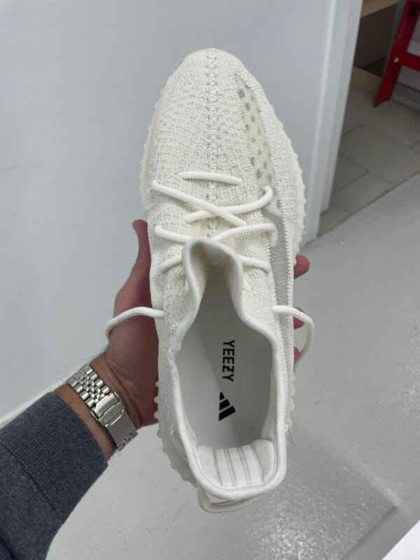 Yeezy 350 V2 Bone on feet, photo by Reddit user u/rodolphobfa